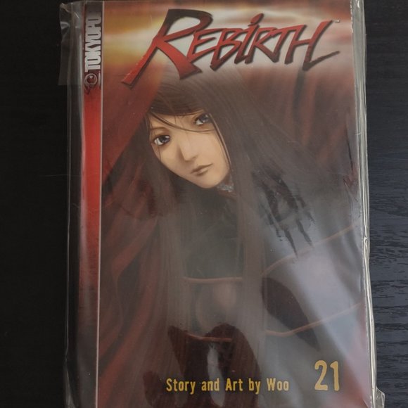 Rebirth Vol 21 By Woo 2008 First Printing by Tokyo Pop - Picture 1 of 4